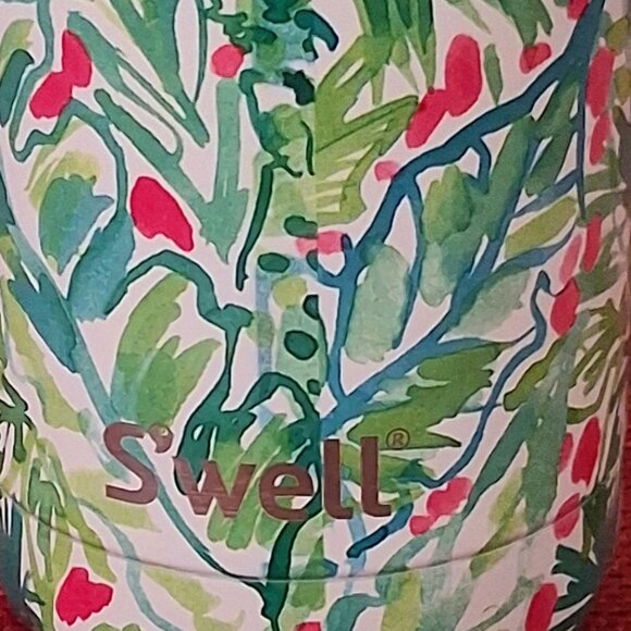 Lilly Pulitzer Swell Bottle RETIRED Palm Beach 17oz S'well Tumbler NEW Starbucks - Picture 13 of 14